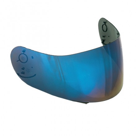 Visiera casco Agv K-3 K-4 Street 8 AS Iridium Blue specchio blu visor