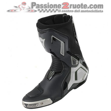 Stivali moto racing pista corsa Dainese Torque D1 Out nero antracite black grey Boots