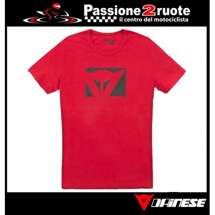 T-shirt maglia Dainese Color New Rosso red