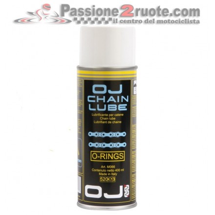 M066 Oj Chain Lube 400 ml spray per catene con o senza O-ring
