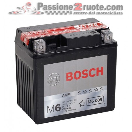 Batteria 12V 7Ah 110A(EN) Bosch M6 009 moto