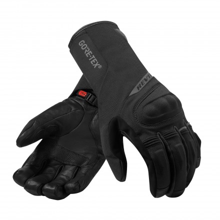 Guanti moto invernali Rev'It Livengood goretex Nero black winter waterproof gloves