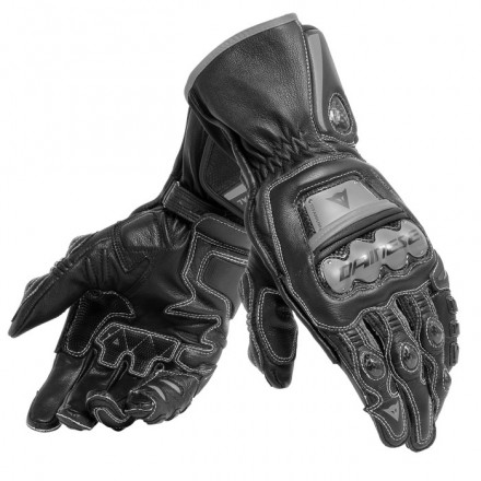 Guanti moto racing pista corsa Dainese Full metal 6 nero black gloves