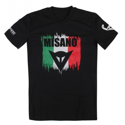 T-Shirt Dainese Misano D1 Nero shirt maglia black