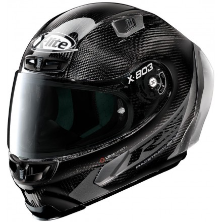 Casco integrale carbonio moto Xlite X803 Rs Ultra carbon Hot Lap black 15 full face helmet casque