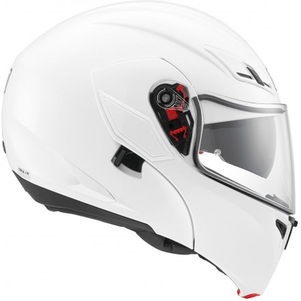 Casco modulare apribile moto Agv Compact ST pinlock bianco white flip up helmet
