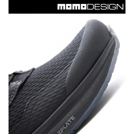 Scarpe moto impermeabili Tcx Momo Design Firegun 3 wp nero black waterproof shoes