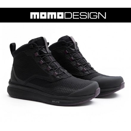 Scarpe moto donna impermeabili Tcx Momo Design Firegun 3 WP lady nero black waterproof woman shoes
