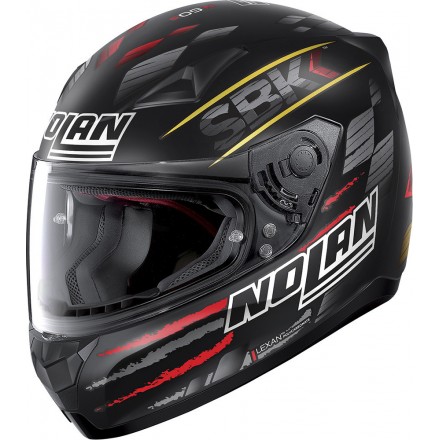 Casco Nolan N60-5 SBK Superbike opaco flat black 84 moto fullface helmet casque
