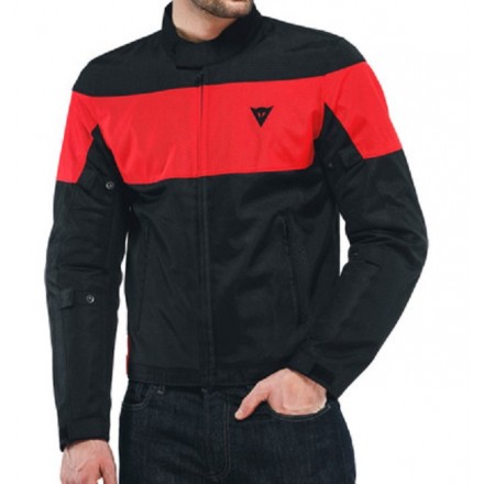 Giacca moto Dainese Elettrica Air Tex nero rosso black red jacket