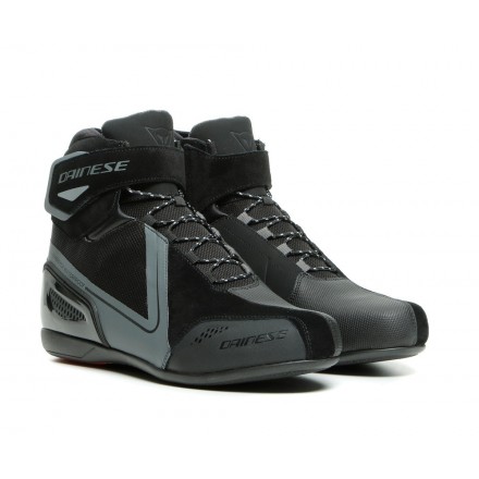Scarpe moto Dainese Energyca D-WP nero antracite black impermeabili waterproof shoes