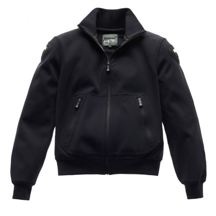 Felpa Giacca moto Blauer Easy Man Pro nero Black jacket hoodie