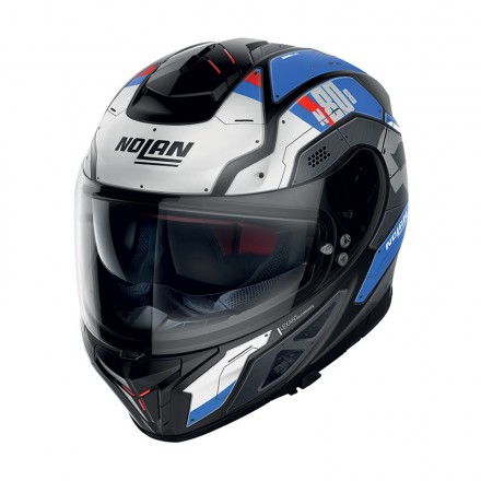 Casco Nolan N80-8 Wanted N-com Flat Lava Grey Orang