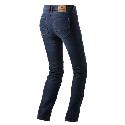 Jeans pantalone donna moto Rev'it Madison medium blu lady woman trouser pant