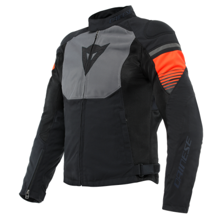 Giacca Dainese Air Fast Tex nero grigio rosso black grey lava red spring summer jacket