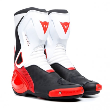 Stivali moto racing Dainese Nexus 2 air nero bianco rosso black white red boots