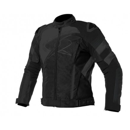 Giacca moto sport touring Spyke Estoril GT Dry Tecno nero black impermeabile jacket