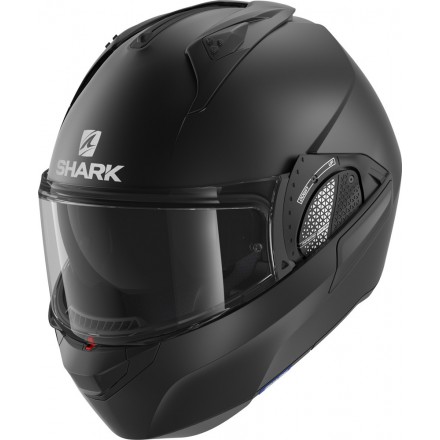 Casco Shark Evo GT nero opaco Mat black helmet casque