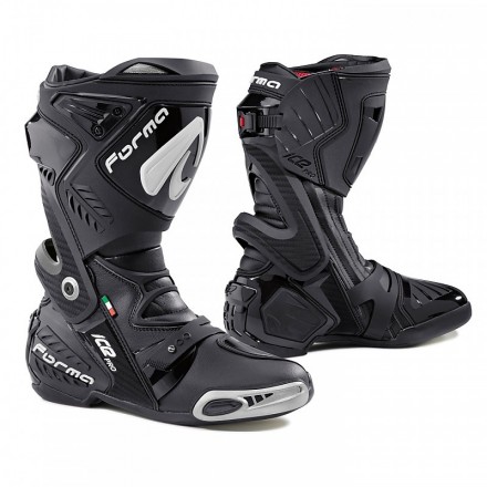 Stivali moto racing pista corsa Forma Ice Pro nero black Boots