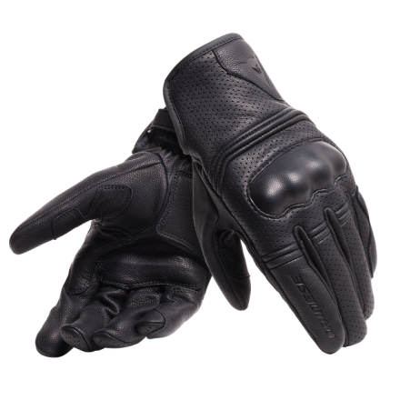 Guanti pelle Dainese Corbin Air nero black leather gloves