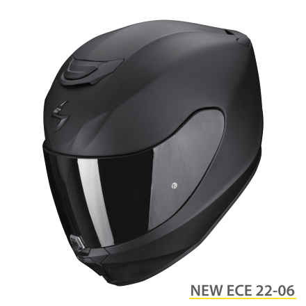 Casco integrale moto Scorpion Exo 391 nero opaco black matt fullface helmet casque