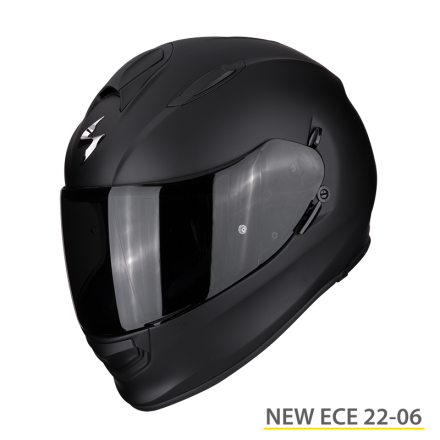 Casco integrale moto Scorpion Exo 491 nero opaco black matt fullface helmet casque