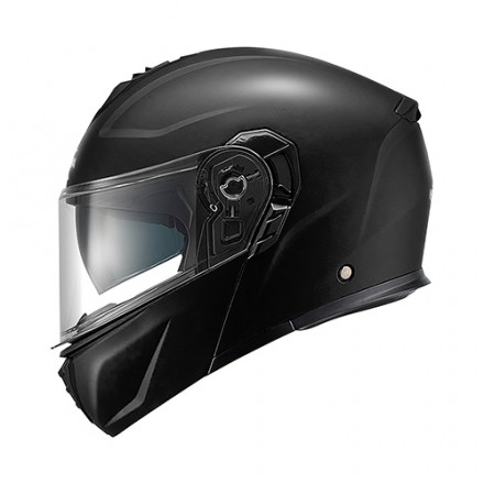 Casco modulare apribile moto KAPPA KV50 nero opaco matt black flip up helmet casque