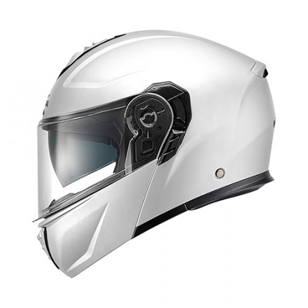 Casco modulare apribile moto KAPPA KV50 bianco white flip up helmet casque