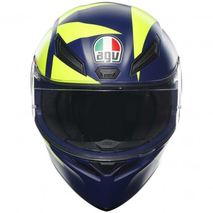 Casco integrale Agv K1 S Valentino Rossi SOLELUNA 2018 E2206 helmet