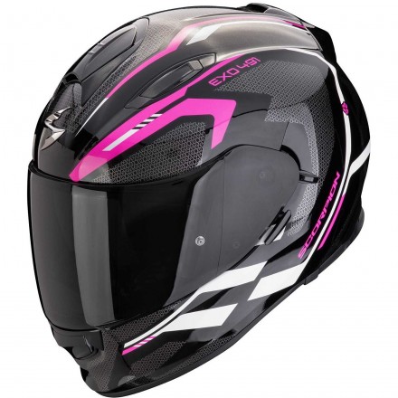 Casco integrale Scorpion exo 491 Kripta Matt Black Pink helmet casque