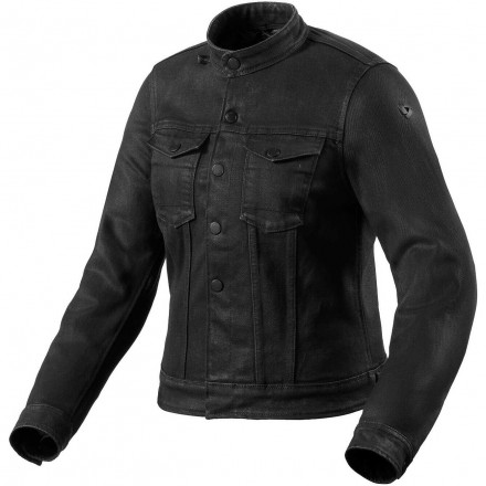 Giacca DONNA moto Rev'it TRUCKER LADIES NERO BLACK jacket