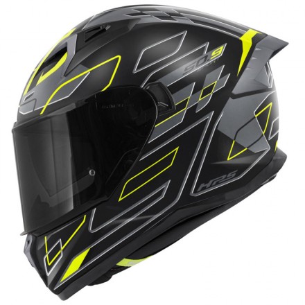 Casco integrale moto Givi 50.9 ASSAULT nero titanio giallo black yellow Helmet casque