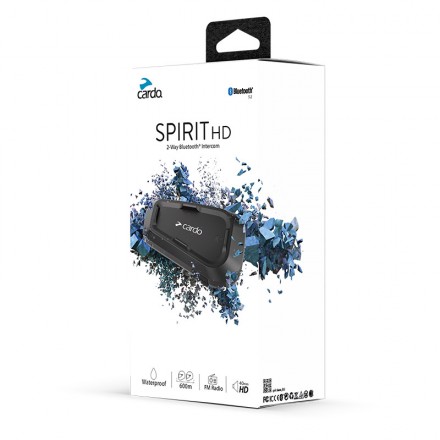 Interfono singolo Bluetooth Cardo Spirit HD single pack